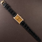 Corum Lingot 10 Gram Gold Bar Factory Diamonds 18K Yellow Gold Ref. 64.400.65 From 1980s