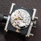 Corum Peacock Feather Dial Factory Diamond Set 18K White Gold Ref. 27218 from 1970s