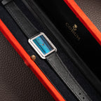 Corum Peacock Feather Dial Factory Diamond Set 18K White Gold Ref. 27218 from 1970s