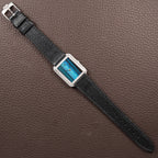 Corum Peacock Feather Dial Factory Diamond Set 18K White Gold Ref. 27218 from 1970s