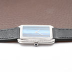 Corum Peacock Feather Dial Factory Diamond Set 18K White Gold Ref. 27218 from 1970s