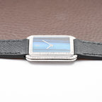Corum Peacock Feather Dial Factory Diamond Set 18K White Gold Ref. 27218 from 1970s