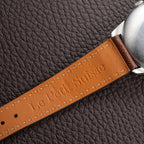 Cyma Chronometré Two Tone Crosshiar Dial Stainless Steel Calibre 216 Ref. 23315 from 1940s