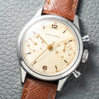 Ernest Borel Chronograph Valjoux 23 Waterproof Oversize 1950s