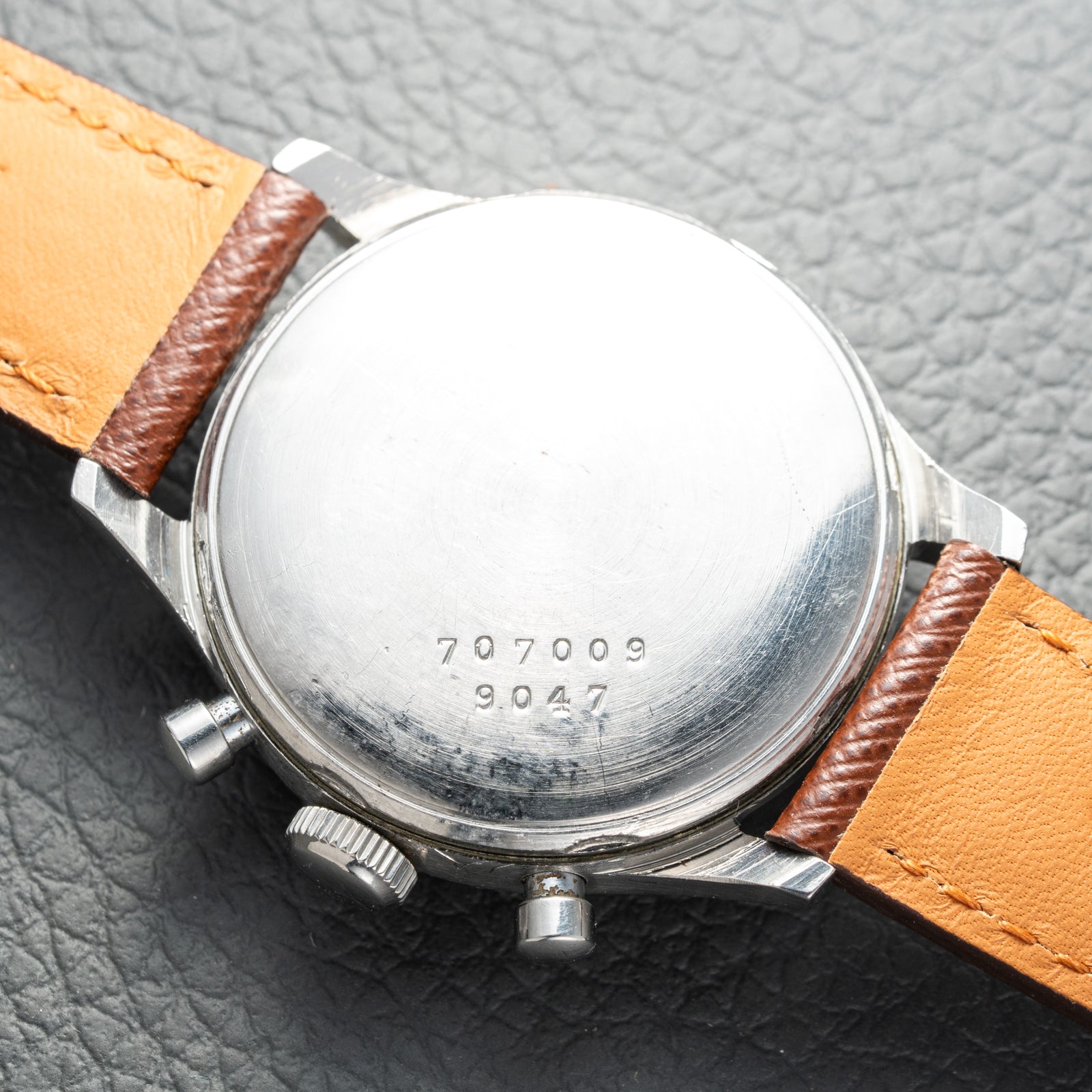 Ernest Borel Chronograph Valjoux 23 Waterproof Oversize 1950s