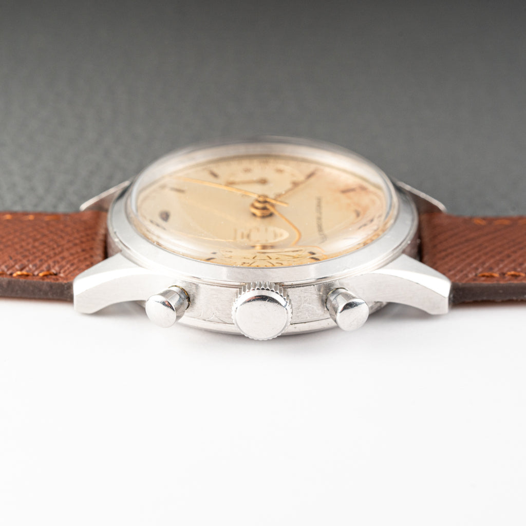 Ernest Borel Chronograph Valjoux 23 Waterproof Oversize 1950s