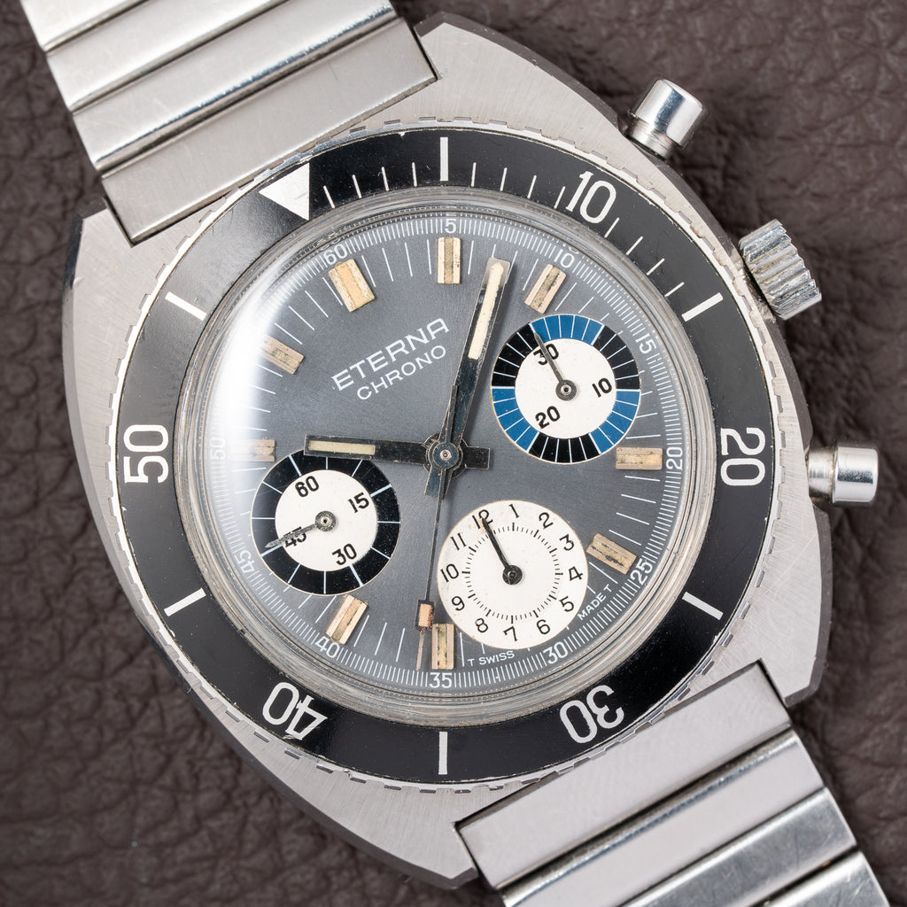 Eterna Diver Chrono Cal. Valjoux 72 / 1491K Ref. 154 FTP Circa 1969