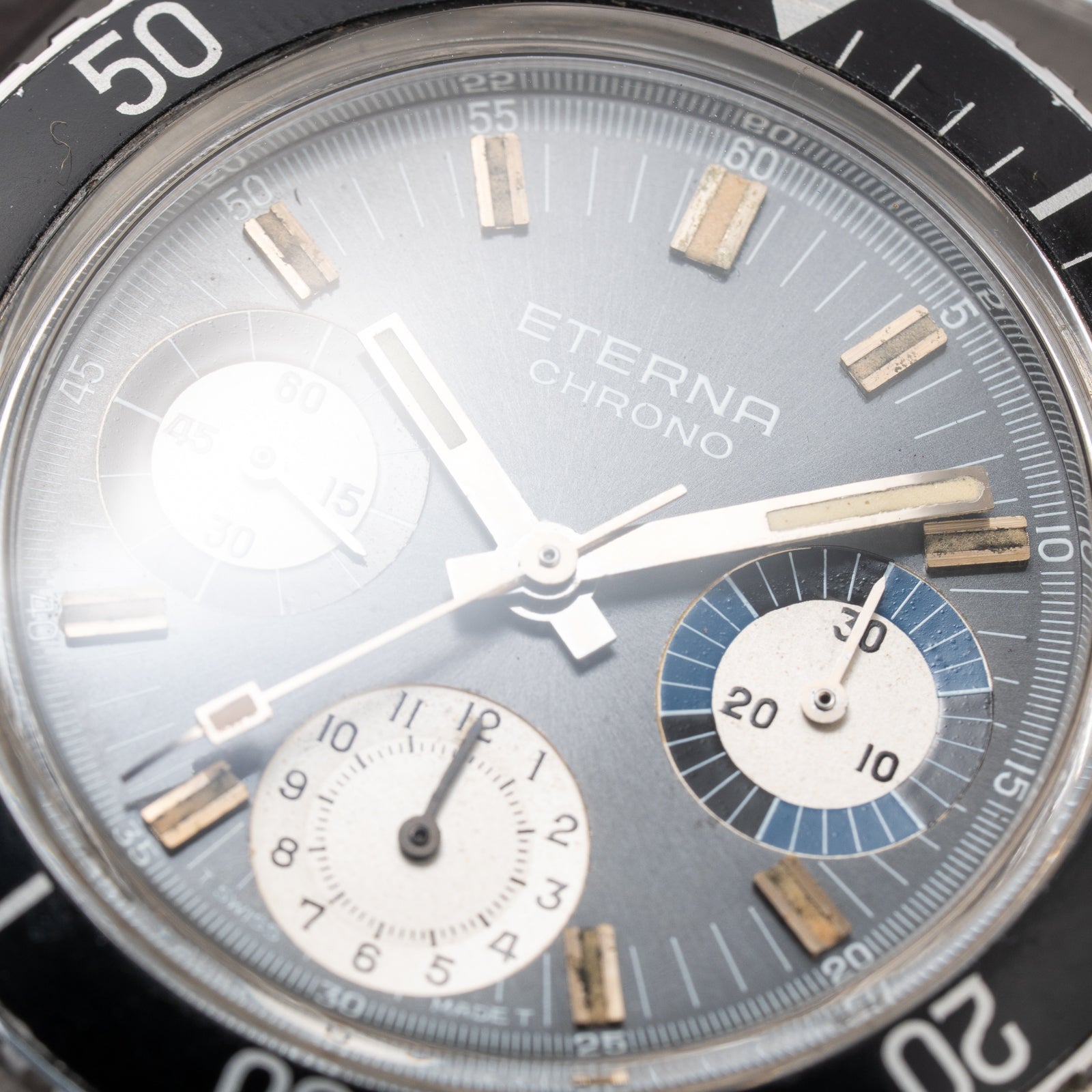 Eterna Diver Chrono Cal. Valjoux 72 / 1491K Ref. 154 FTP Circa 1969