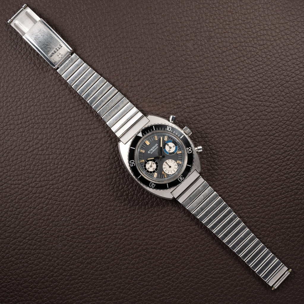 Eterna Diver Chrono Cal. Valjoux 72 / 1491K Ref. 154 FTP Circa 1969