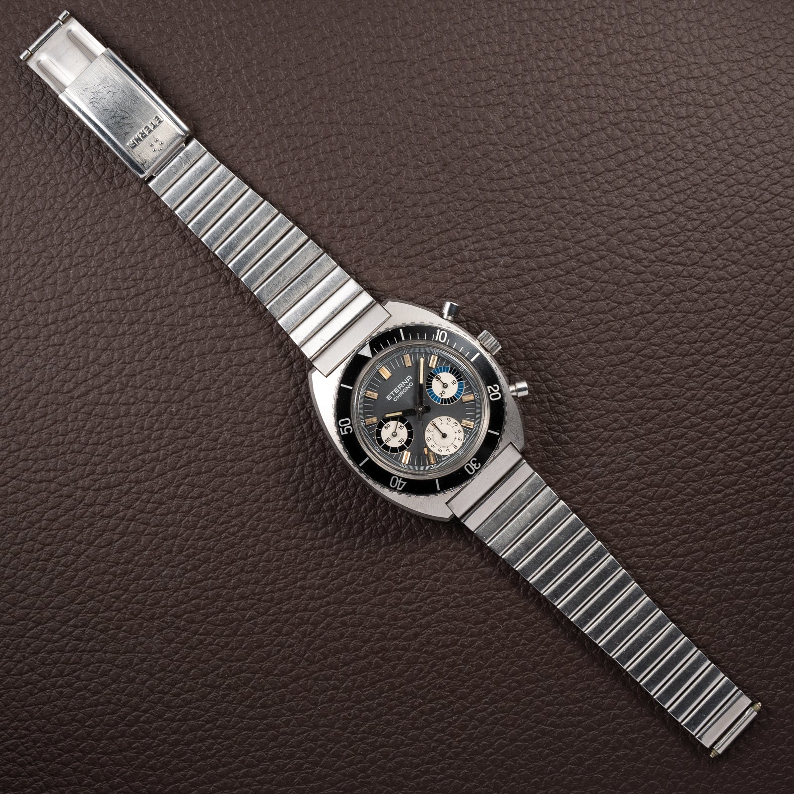 Eterna Diver Chrono Cal. Valjoux 72 / 1491K Ref. 154 FTP Circa 1969