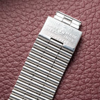 Favre-Leuba Blue Chronograph Valjoux 23 Ref. 30233 from 1970s
