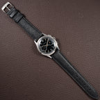 Gallet Chronograph Black Gilt Dial Excelsior Park 40 from 1950s