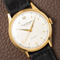 Girard Perregaux Antimagnetic 18K Yellow Gold Dress Watch New Old Stock 1950s
