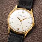 Girard Perregaux Antimagnetic 18K Yellow Gold Dress Watch New Old Stock 1950s