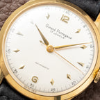 Girard Perregaux Antimagnetic 18K Yellow Gold Dress Watch New Old Stock 1950s