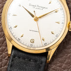 Girard Perregaux Antimagnetic 18K Yellow Gold Dress Watch New Old Stock 1950s