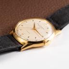 Girard Perregaux Antimagnetic 18K Yellow Gold Dress Watch New Old Stock 1950s