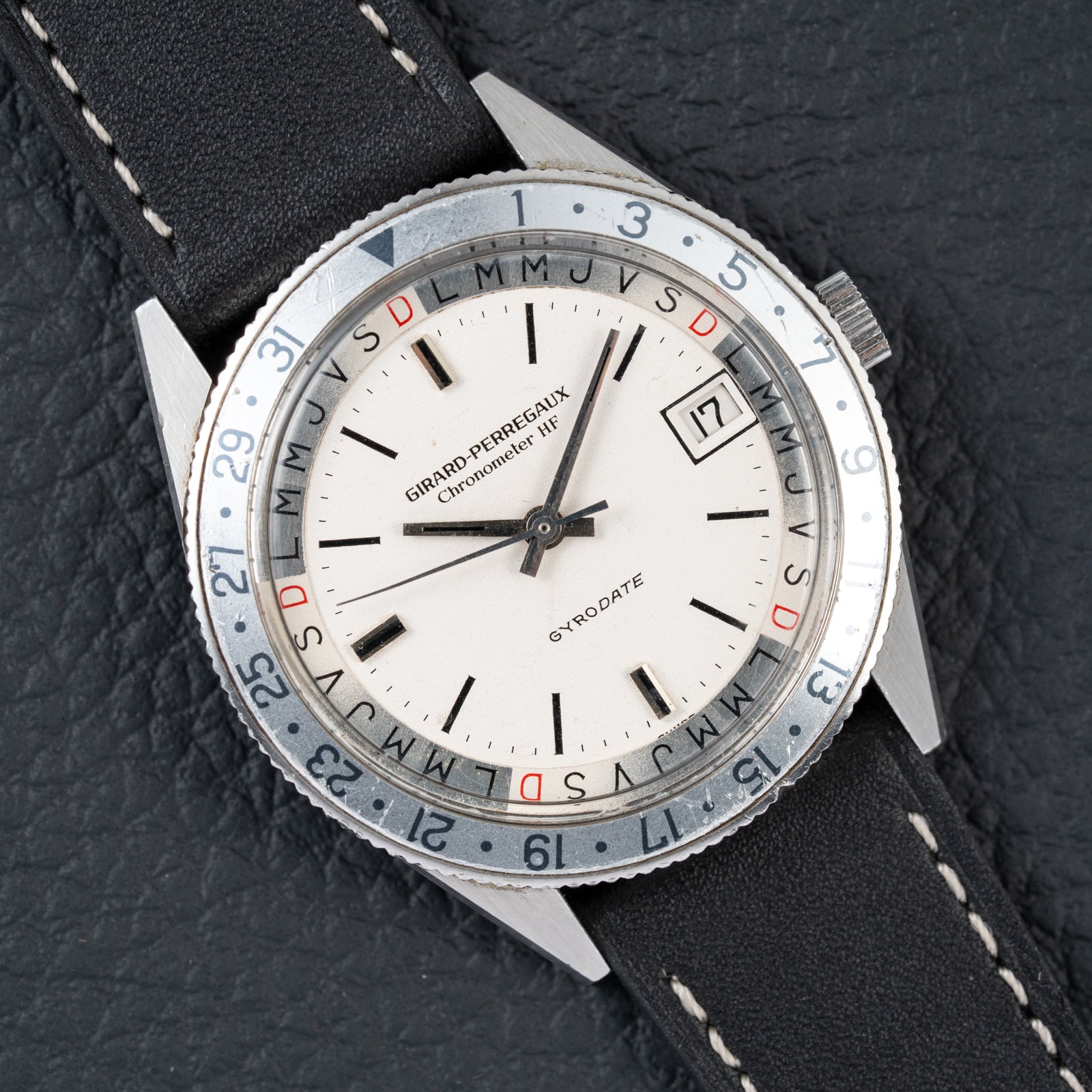 Girard-Perregaux Gyrodate Chronometer HF Ref. 9080 FM Day Date