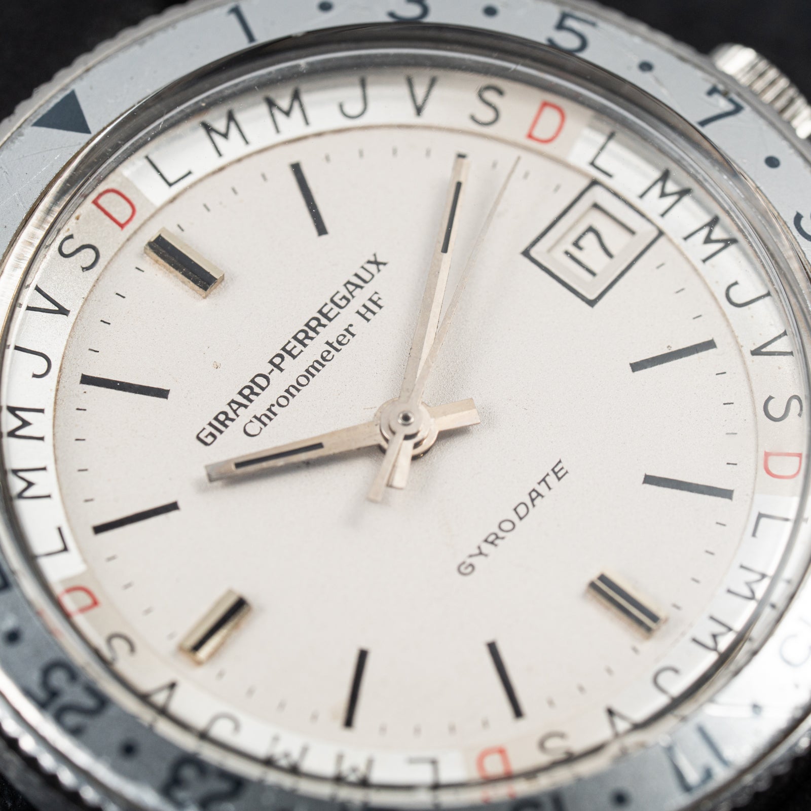 Girard-Perregaux Gyrodate Chronometer HF Ref. 9080 FM Day Date