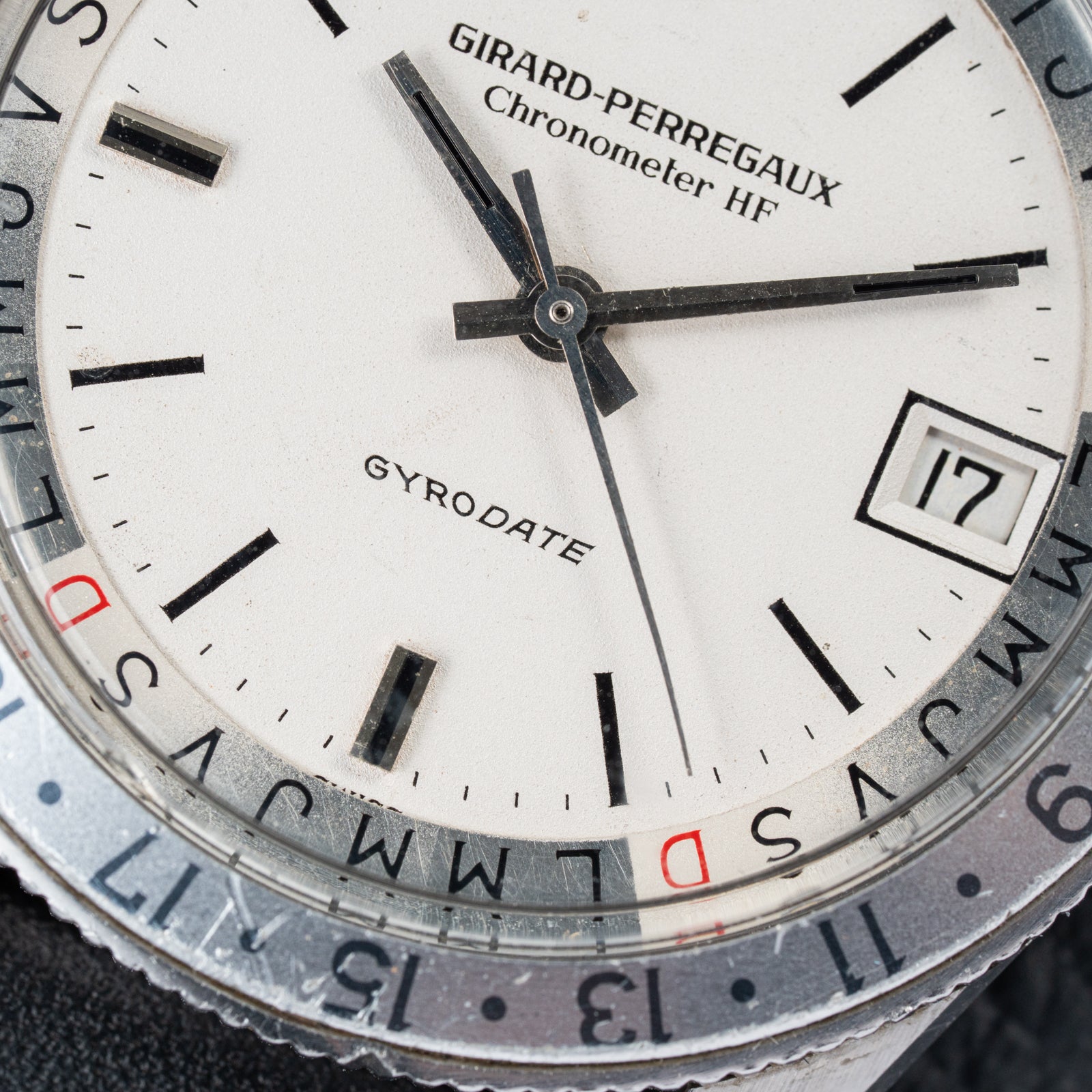 Girard-Perregaux Gyrodate Chronometer HF Ref. 9080 FM Day Date