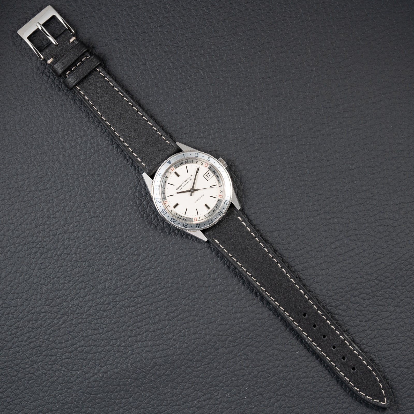 Girard-Perregaux Gyrodate Chronometer HF Ref. 9080 FM Day Date