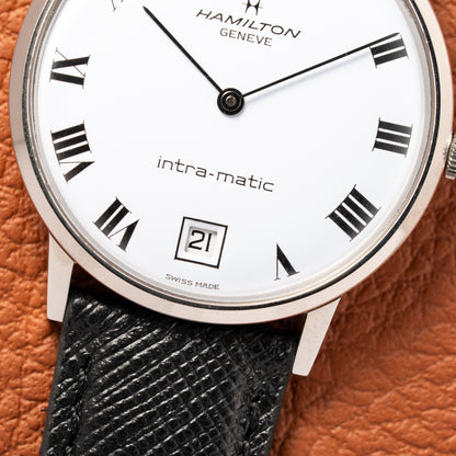 Hamilton Geneve Intra-Matic Micro-Rotor New Old Stock Ref. 92006-3 from 1970s