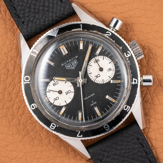 Heuer Autavia Chronograph “Fab. Suisse" Mario Andretti Ref. 3646 from 1960s