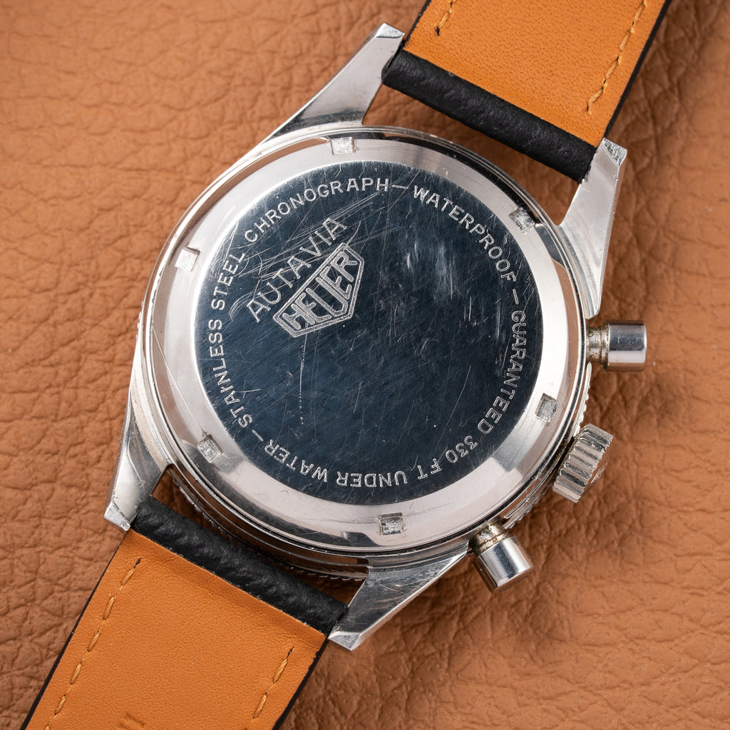 Heuer Autavia Chronograph “Fab. Suisse" Mario Andretti Ref. 3646 from 1960s