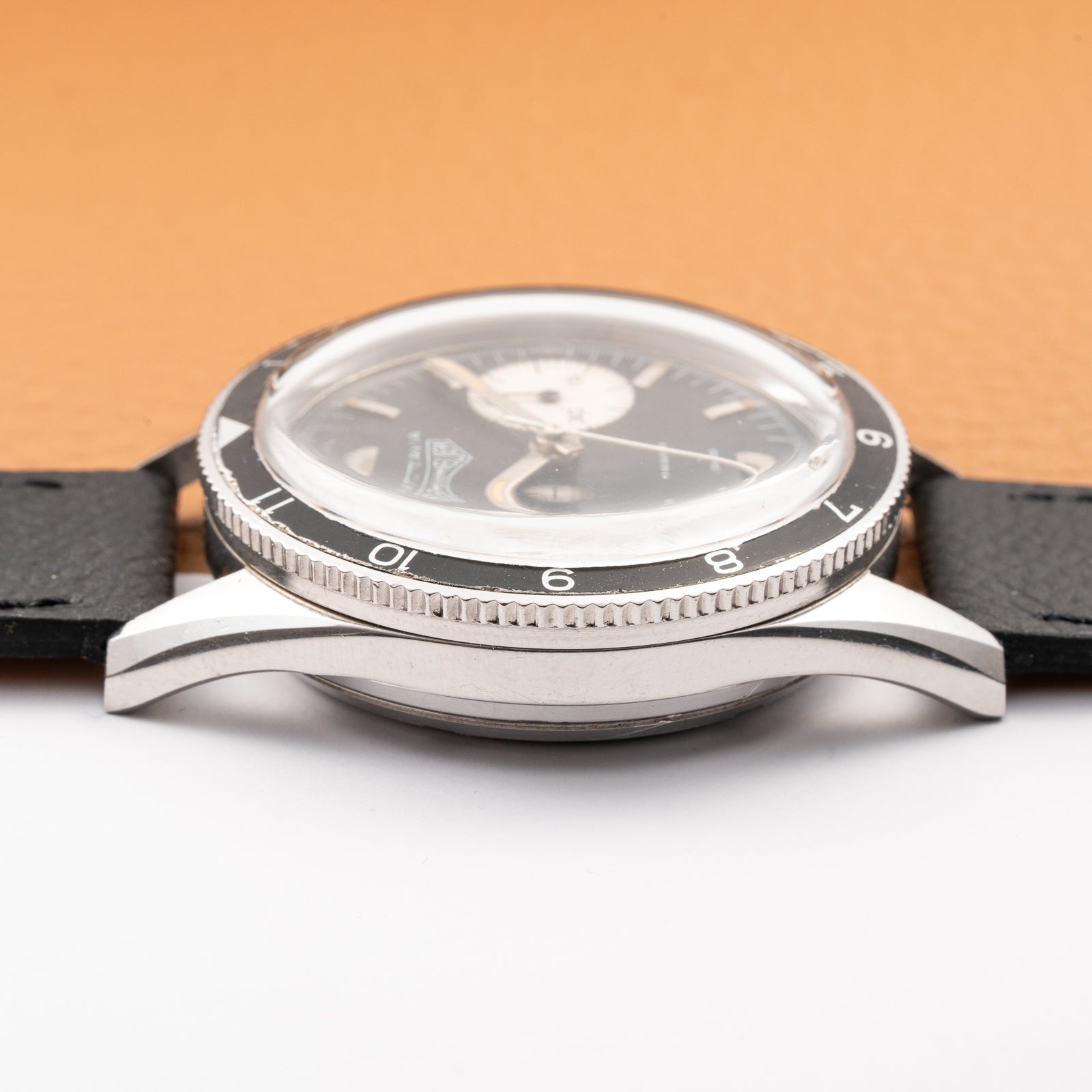 Heuer Autavia Chronograph “Fab. Suisse" Mario Andretti Ref. 3646 from 1960s