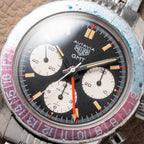 Heuer Autavia GMT Fab. Suisse dial BoR Gay Frères Ref. 2446C from 1972