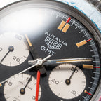 Heuer Autavia GMT Fab. Suisse dial BoR Gay Frères Ref. 2446C from 1972