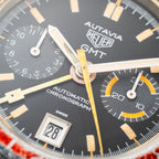 Heuer Autavia GMT Cal 14 Automatic Chronograph Ref. 11630 from 1970s