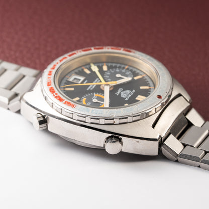 Heuer Autavia GMT Cal 14 Automatic Chronograph Ref. 11630 from 1970s