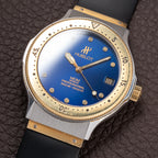 Hublot MDM Genève Automatic Blue Dial Gold/Steel Ref. 1551.2 from 1990s