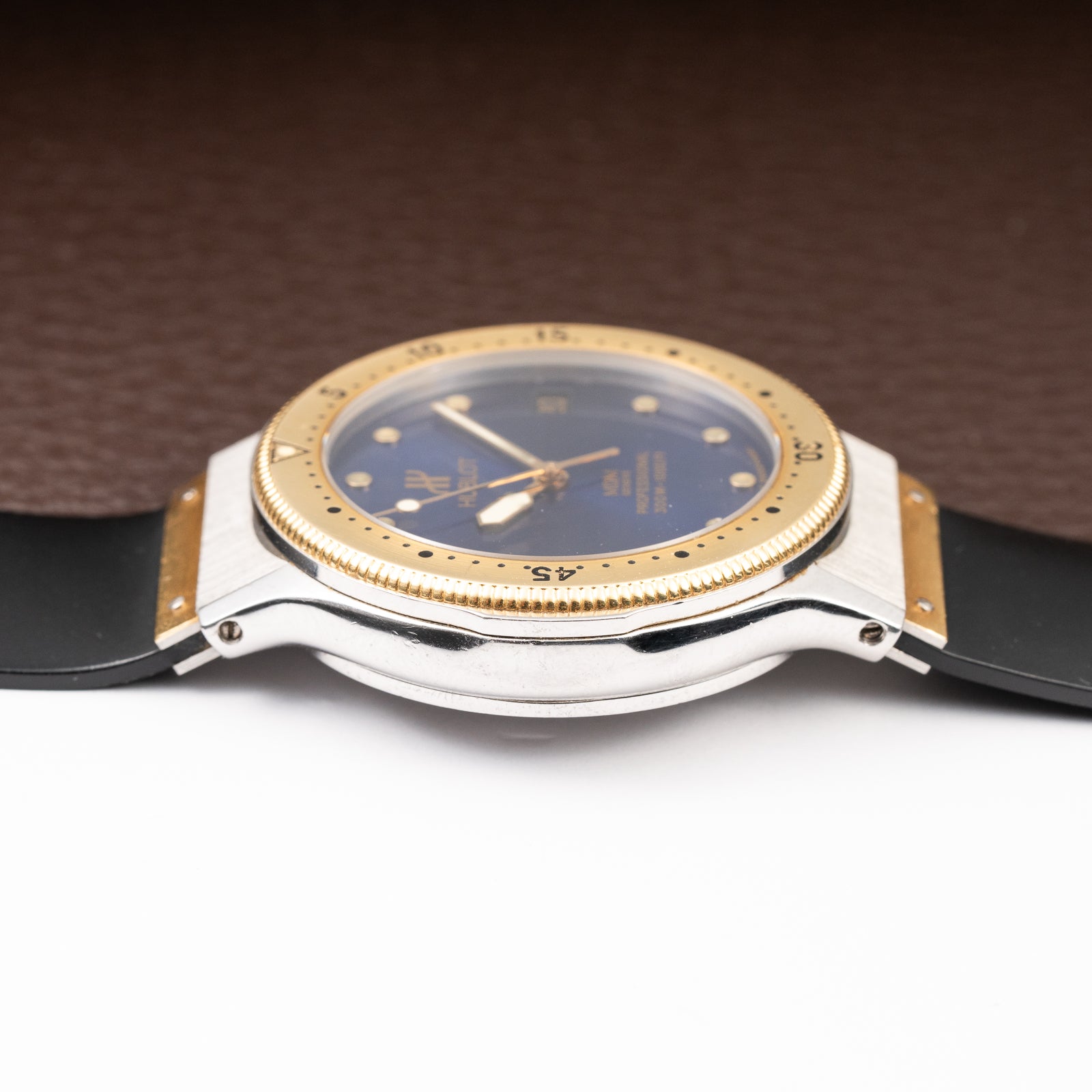 Hublot MDM Genève Automatic Blue Dial Gold/Steel Ref. 1551.2 from 1990s