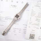 Cartier Santos Carrée "Ghost Dial" Lady Automatic Cartier Serviced Ref 0901