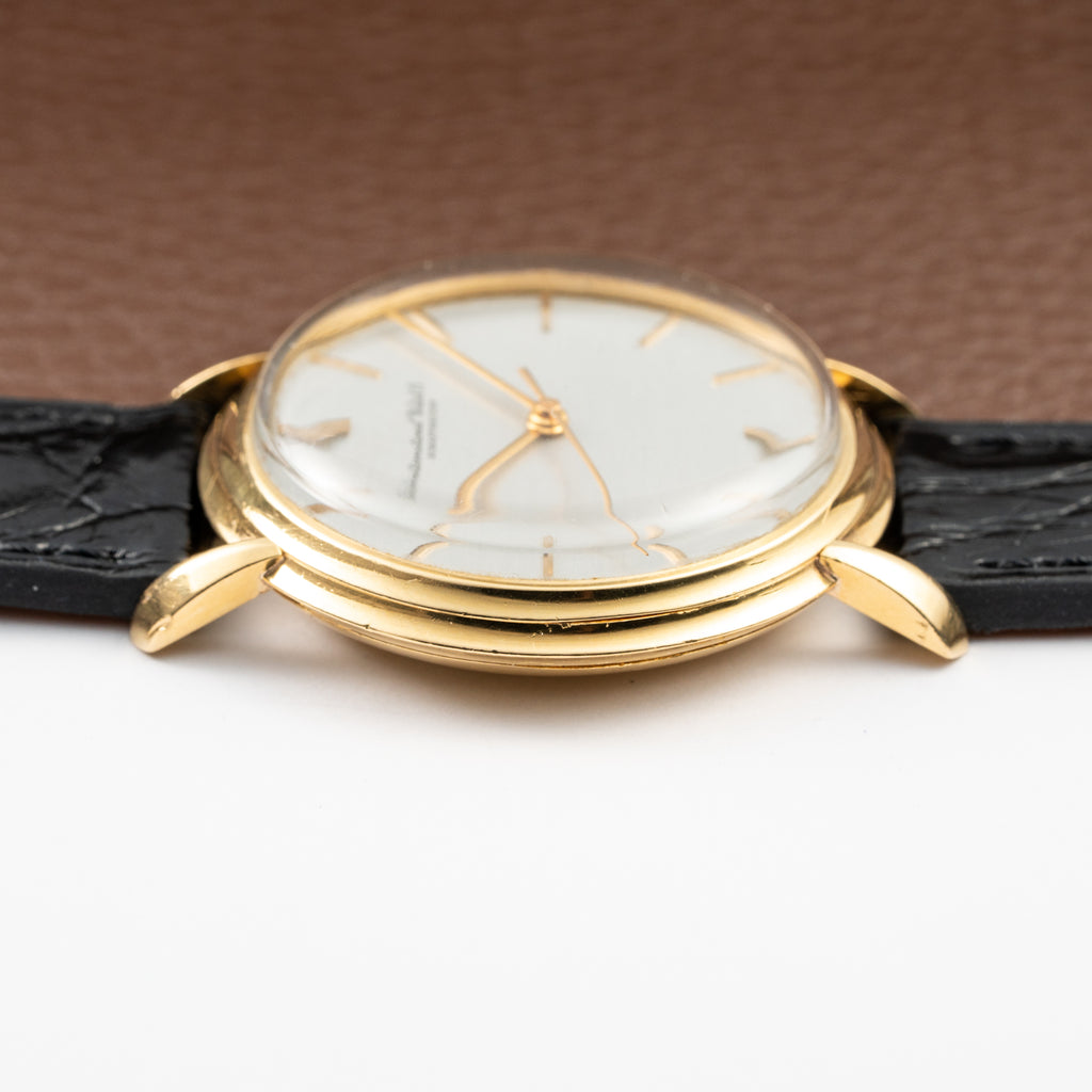 IWC Oversized Jumbo Dress Watch 18K Yellow Gold Cal 89 from 1950s