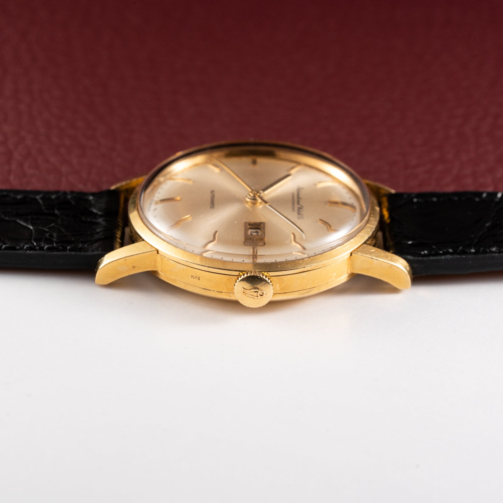 IWC Automatic Date Pelaton Calibre 8531 18k Yellow Gold 1960s