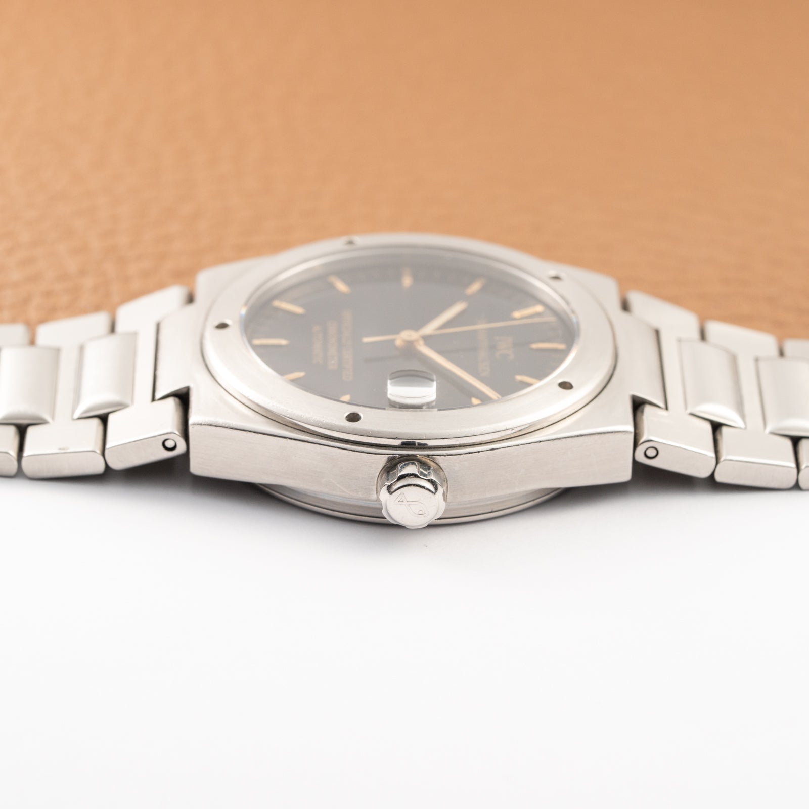 IWC Ingenieur Chronometer Automatic Black Dial Anti Magnetic Ref 3521 from 1990s