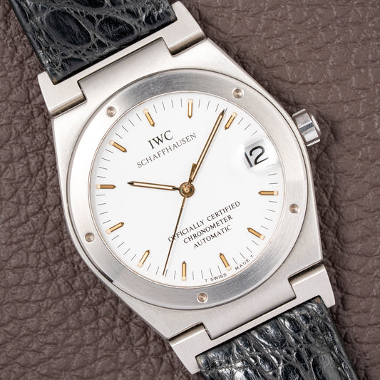 IWC Ingenieur Chronometer Automatic White Dial Anti Magnetic Ref 3521 from 1990s