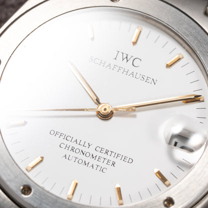 IWC Ingenieur Chronometer Automatic White Dial Anti Magnetic Ref 3521 from 1990s