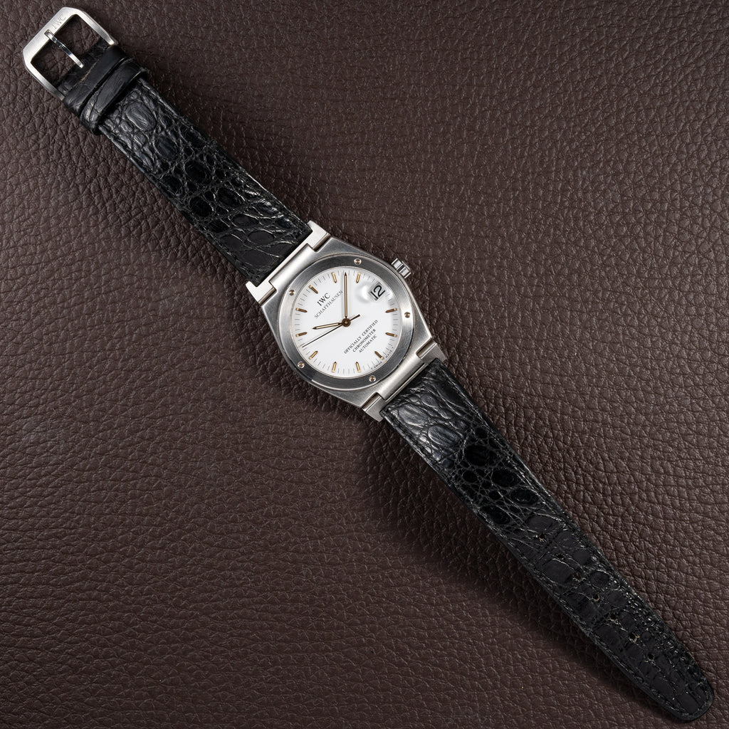 IWC Ingenieur Chronometer Automatic White Dial Anti Magnetic Ref 3521 from 1990s