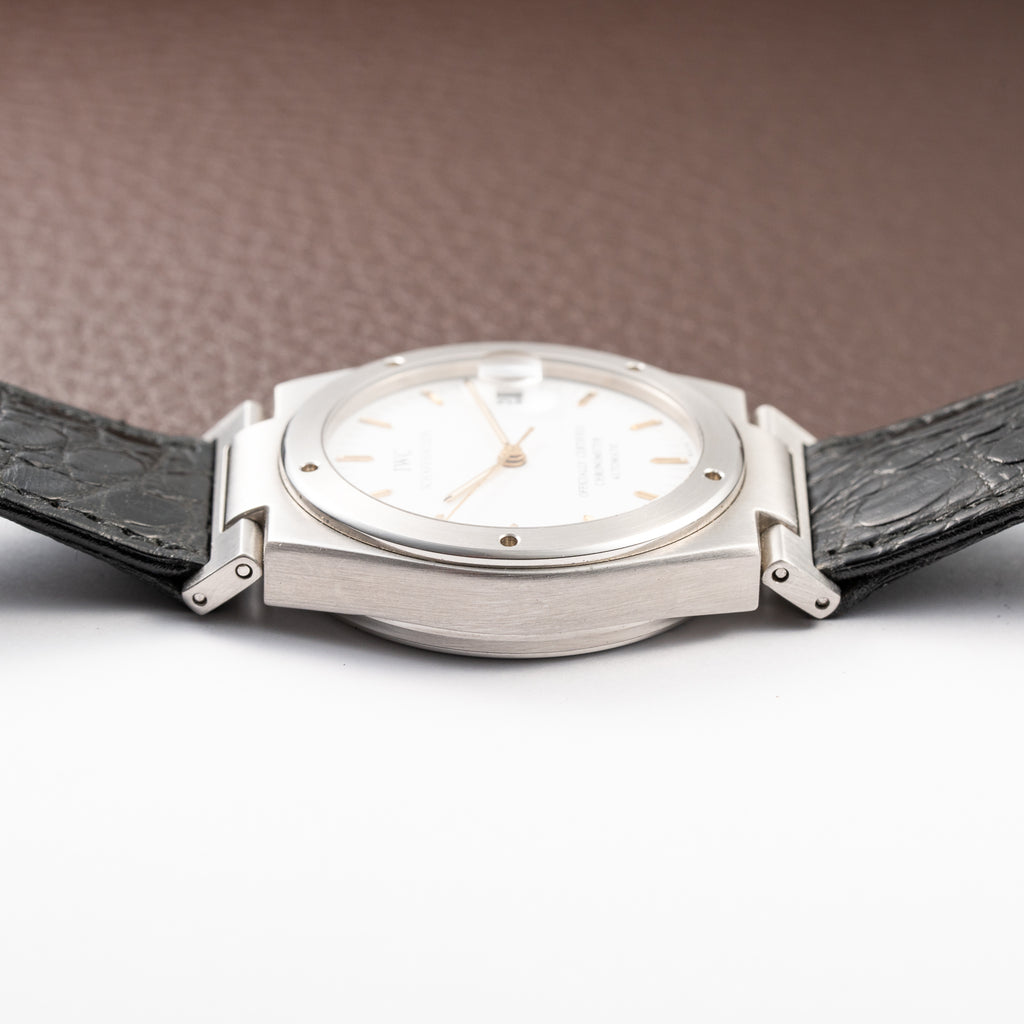IWC Ingenieur Chronometer Automatic White Dial Anti Magnetic Ref 3521 from 1990s