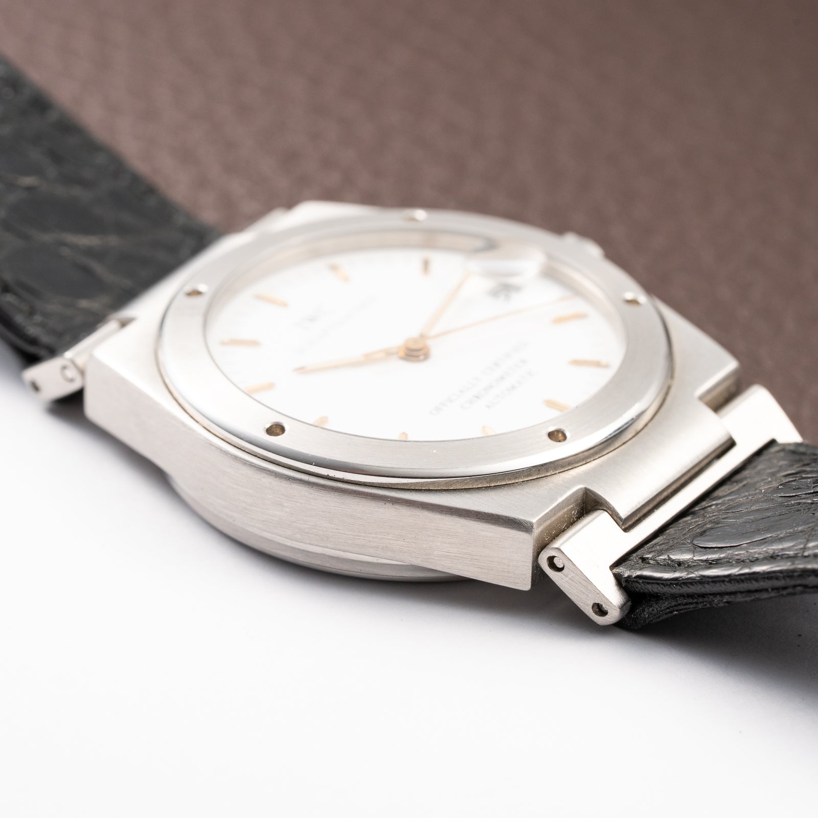 IWC Ingenieur Chronometer Automatic White Dial Anti Magnetic Ref 3521 from 1990s