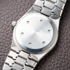 IWC Ingenieur Quartz Titanium Grey 'Graph Paper' dial Ref 3350 from 1990s