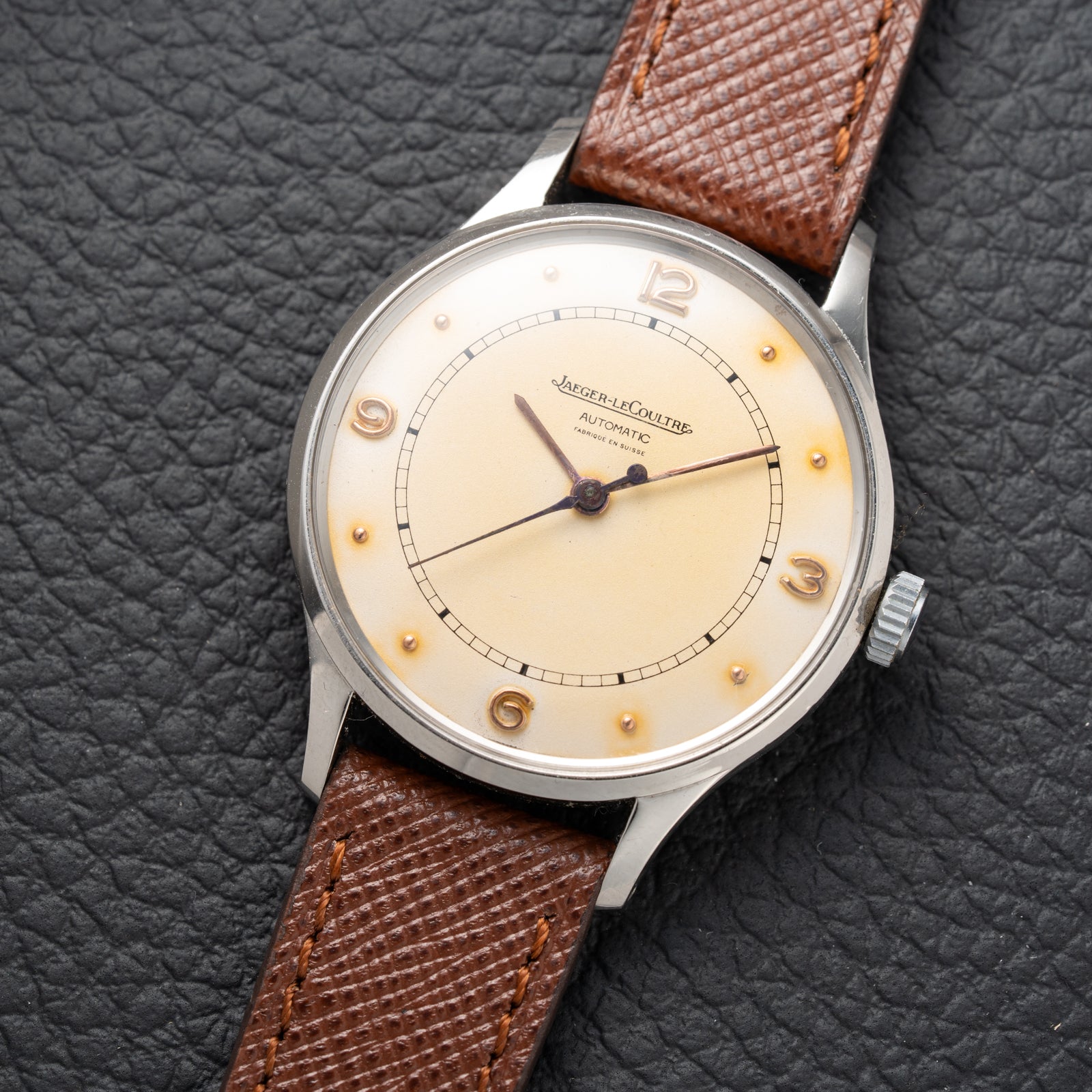 Jaeger LeCoultre Fabrication Suisse Automatic Bumper Cal. 476 from the 1950s