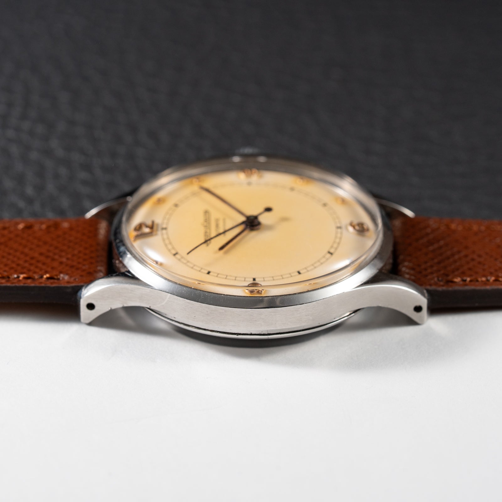 Jaeger LeCoultre Fabrication Suisse Automatic Bumper Cal. 476 from the 1950s