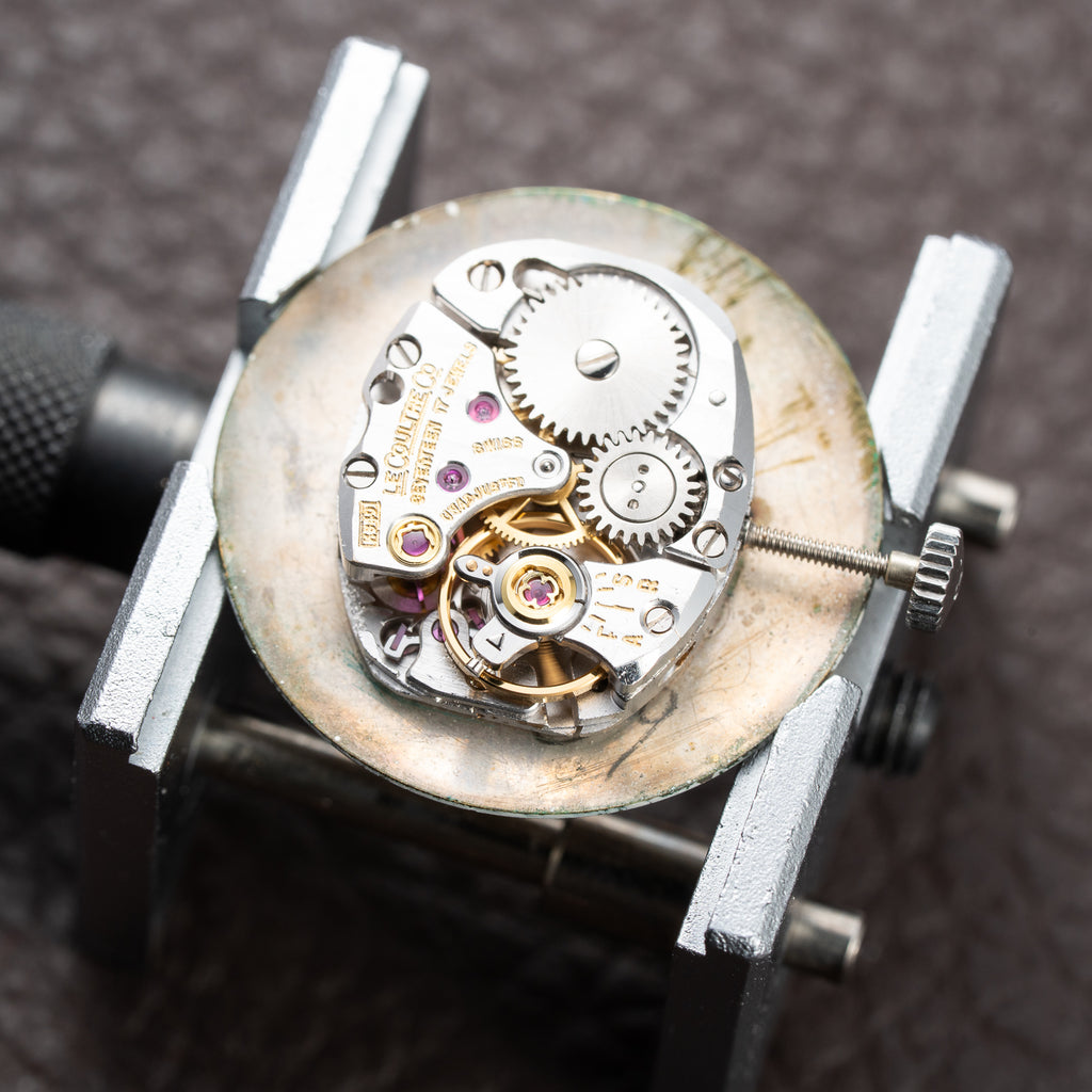 Jaeger-LeCoultre Club Breguet Numerals Hammered Steel Case Ref. 100305 From 1980s
