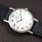 Jaeger-LeCoultre Club Breguet Numerals Hammered Steel Case Ref. 100305 From 1980s