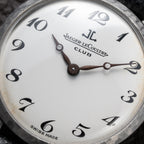 Jaeger-LeCoultre Club Breguet Numerals Hammered Steel Case Ref. 100305 From 1980s